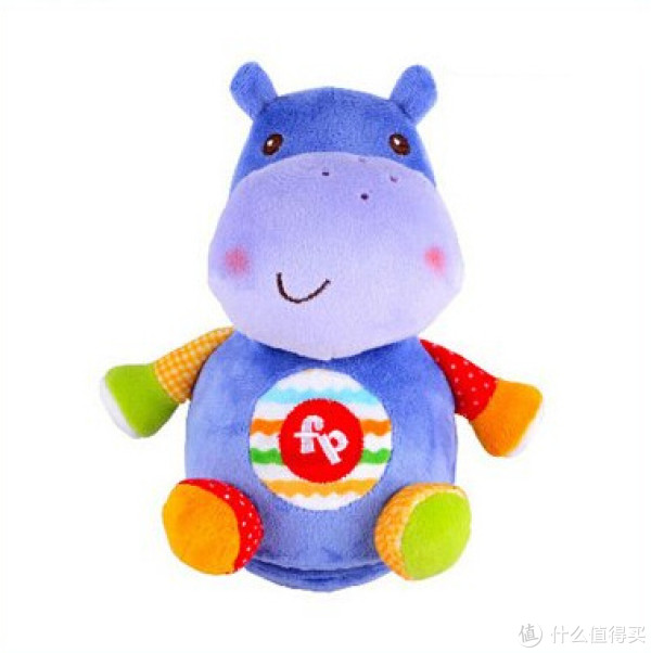 Fisher-Price 费雪 FP13T001_E 毛绒不倒翁(河马)