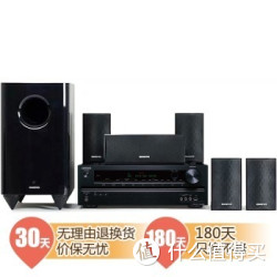 ONKYO 安桥 HT-S201 组合式家庭影院套装 扬声器套装SKS-HT528(B) 黑色