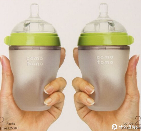 COMOTOMO 可么多么 硅胶防胀气奶瓶 250ml*2个