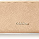 Calvin Klein Saffiano Leather Zip Wallet 女款长款钱包
