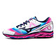 Mizuno 美津浓 情侣款跑步鞋 运动鞋 J1GC140871 WAVE RIDER 17 白/藏蓝/玫红 42.5