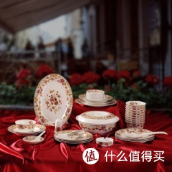 IJARL 亿嘉 FZ477HZYDS56 56头瓷魂花之颜餐具套装 