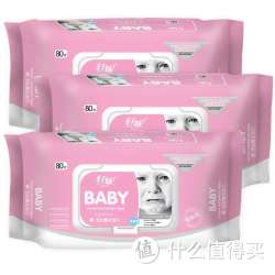 轩妮爽 无红臀柔80片盖巾80片*3包