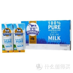 Devondale 德运 部分脱脂牛奶 1L*10 整箱装