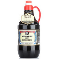 限华东：KIKKOMAN 万字 纯酿造酱油 1.8L
