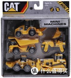 CAT 卡特彼勒 34601 5合一迷你工程车模型套装