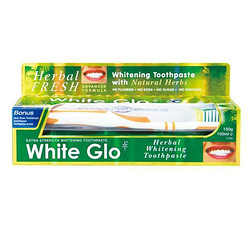 White Glo 惠宝 草本清新牙膏150g