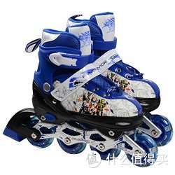ENPEX 乐士 铠甲勇士溜冰鞋套装KJ-331    含：头盔+护具+溜冰鞋背包
