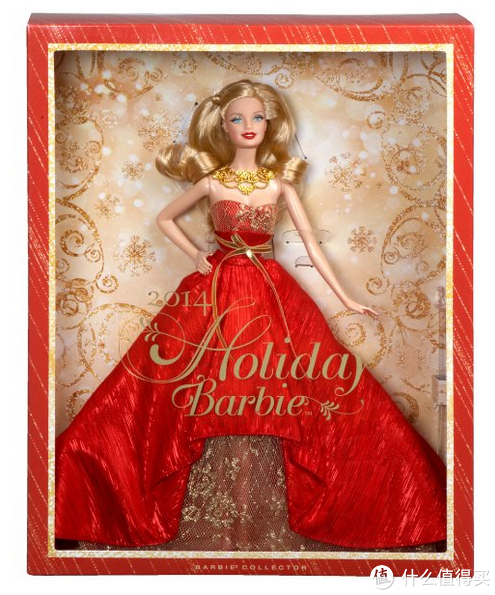 Barbie 芭比 Collector 2014 Holiday Doll 芭比娃娃2014年节日收藏款