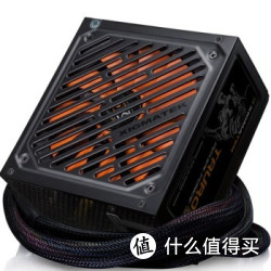 XIGMATEK 富钧 额定500W Tauro 500金牛座 电源 (80PLUS铜牌/半模组/温控转速135mm风扇）
