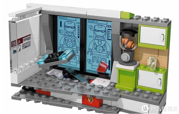 lego 乐高 超级英雄系列 钢铁侠之马里布大厦袭击 76007