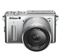 Nikon 尼康 1 AW1 11–27.5mm f/ 3.5–5.6镜头 防水微单套机 银色（带GPS）