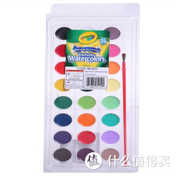 Crayola 绘儿乐 24色可水洗固体颜料 53-0524