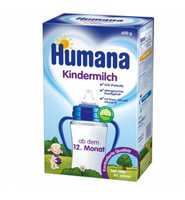 Humana Kindermilch 600g 婴儿配方奶粉