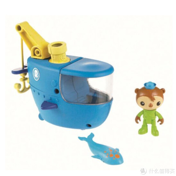 凑单品：Fisher-Price 费雪 Octonauts Gup A Deluxe Vehicle Playset 海底小纵队巴克模型