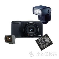 RICOH 理光 GR 数码相机套装（GF-1闪光灯、GV-1光学取景器、原装电池）