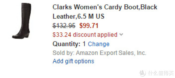 Clarks 其乐 Cardy 女款高筒靴
