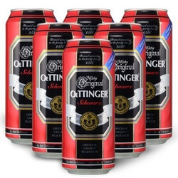 OETTINGER 奥丁格 黑啤酒 500ml*6听