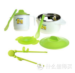 贝贝鸭 BBY-2061 注水保温碗370ml+BBY-2031天使杯280ml+BBY-2051学习筷