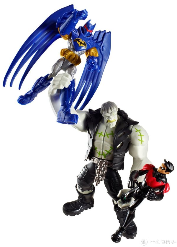 MATTEL 美泰 DC漫画 蝙蝠侠系列 4英寸玩偶 7只套装