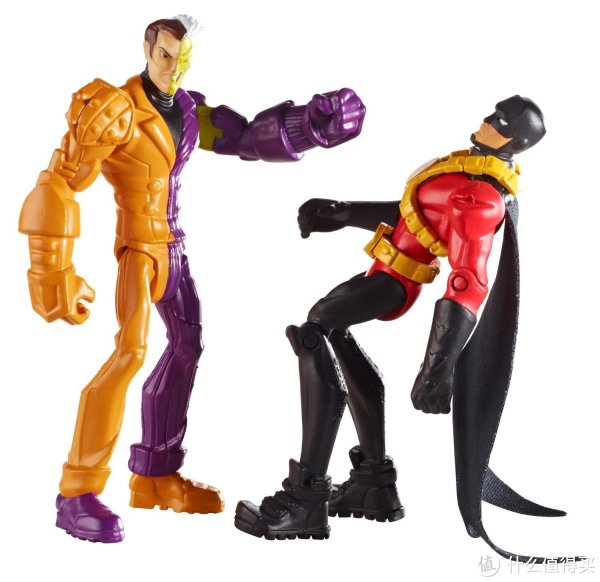 MATTEL 美泰 DC漫画 蝙蝠侠系列 4英寸玩偶 7只套装