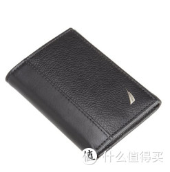 NAUTICA 诺帝卡 Milled Trifold 男款真皮钱包
