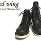 大码福利，Factory 2nds款：Red Wing 红翼 Heritage 8165  经典6寸男靴（44.5、45码）