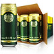 青岛 奥古特啤酒 500mlx12罐/箱 *2+崂山8度330*12罐