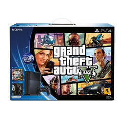再补货：SONY 索尼 PlayStation 4 PS4 游戏机捆绑套装（GTA5+The Last of Us）