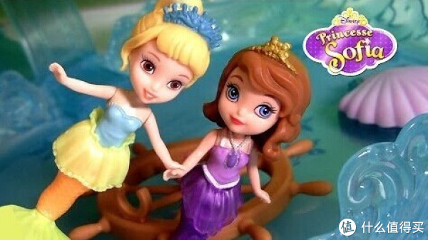 Disney Sofia The First 系列 Sofia and Oona 小公主苏菲亚 美人鱼娃娃套装