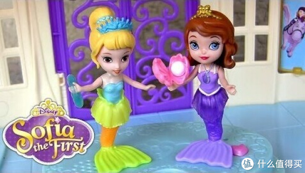Disney Sofia The First 系列 Sofia and Oona 小公主苏菲亚 美人鱼娃娃套装