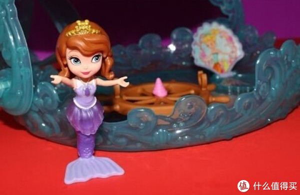 Disney Sofia The First 系列 Sofia and Oona 小公主苏菲亚 美人鱼娃娃套装