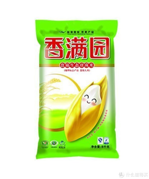 香满园 盘锦生态珍珠米 5Kg