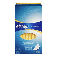 新补货：always Infinity  whisper 护舒宝 未来感·极护 液体卫生巾 日用 240mm 36片*2包