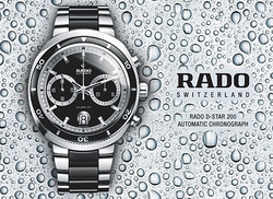 RADO 雷达  D-Star 200 系列 R15965152 男款机械腕表