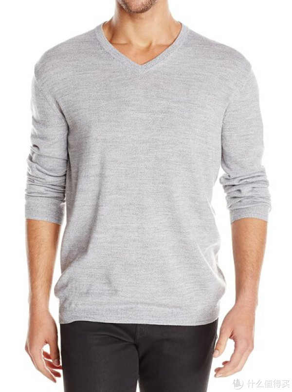 Calvin Klein Sportswear Solid V-Neck 男士V领羊毛衫 多色可选