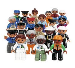 LEGO 乐高 教育系列 DUPLO 德宝 20个人仔