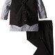 Perry Ellis Baby-Boys Infant Poplin Vest Set 童装四件套