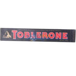 TOBLERONE 瑞士三角 黑巧克力含蜂蜜及巴旦木糖 100g