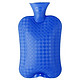 费许（FASHY）德国原装进口PVC材质斜格纹热水袋2.0L蓝色fashy6420