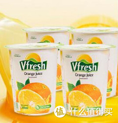 薇鲜 橙汁饮料200ml （越南进口）*4杯