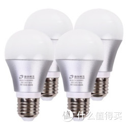 TSINGHUA TONGFANG 清华同方  LED球泡灯 E27接口 5W  WJE270GB05W01 四支装