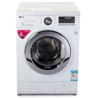LG WD-T14410DL 8公斤 静心系列滚筒洗衣机+洗衣机套、进水管