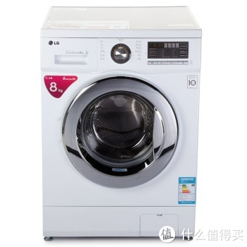 LG WD-T14410DL 8公斤 静心系列滚筒洗衣机+洗衣机套、进水管