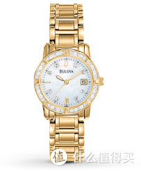 再特价：BULOVA 宝路华 Diamonds 98R165 女款时装腕表