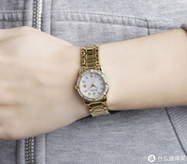 再特价:BULOVA 宝路华 Diamonds 98R165 女款时装腕表
