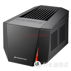 XIGMATEK 富钧 南极星 Octans Mini Itx桌面游戏机箱 黑色