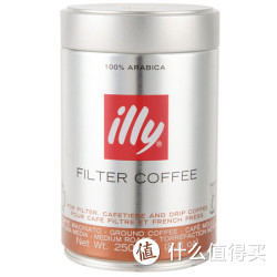 illy 浓缩咖啡粉 过滤式 250g