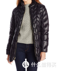 Via Spiga Short Chevron 女款修身羽绒服