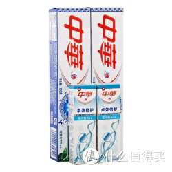 中华 瓷感白冬青薄荷味牙膏 180g+花香龙井味牙膏180g+卓效倍护炫闪皓白牙膏 40g*2
